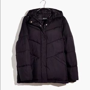 Madewell primaloft quilted puffer jacket